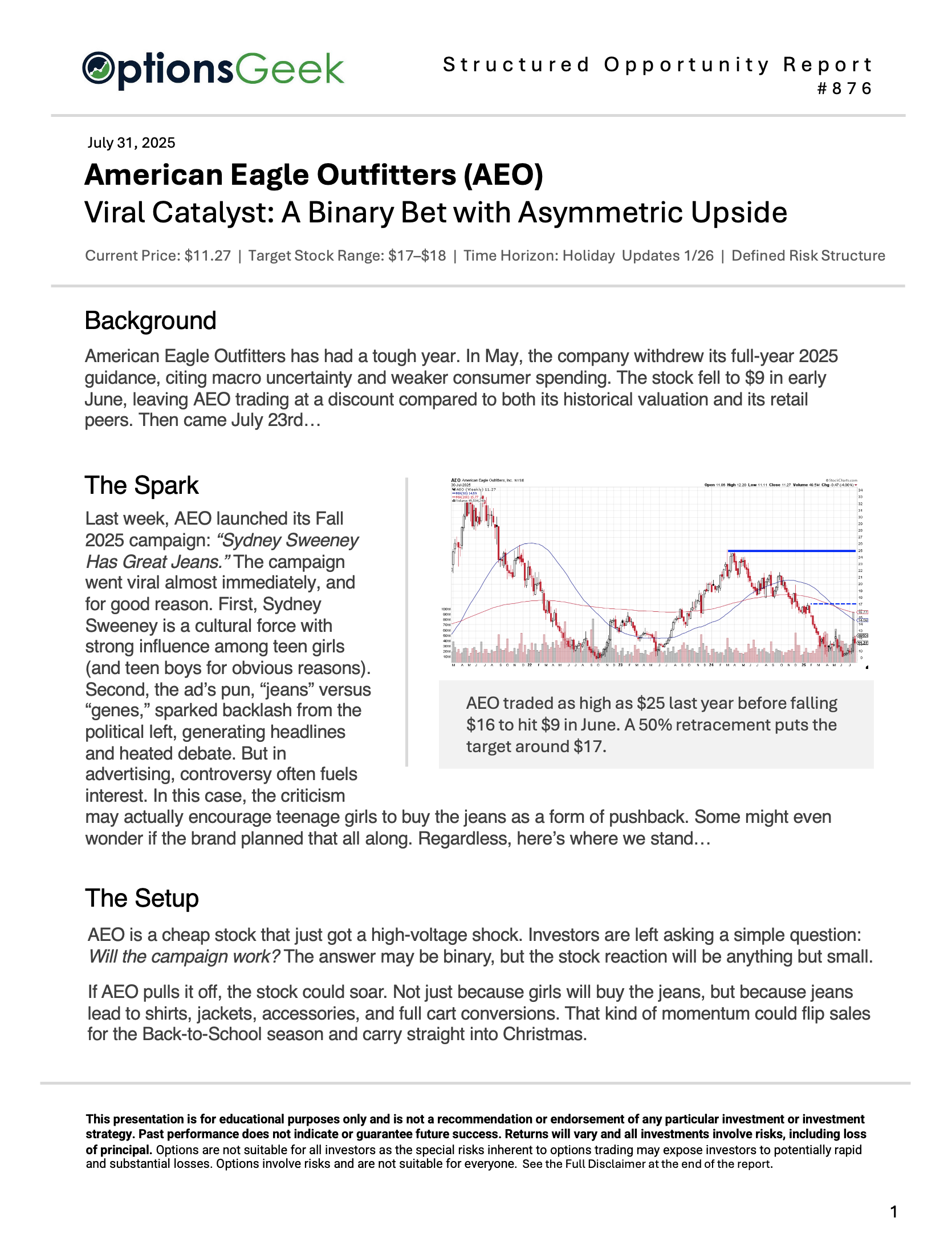 AEO Asymmetric Opportunity - Home Page