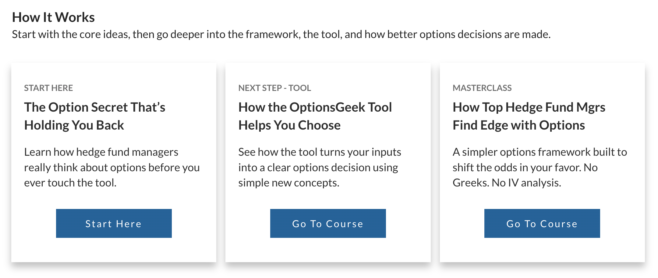 OptionsGeek Education Courses OptionsGeek Education Courses